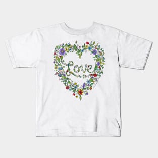 LOVE! (in full colour) Kids T-Shirt